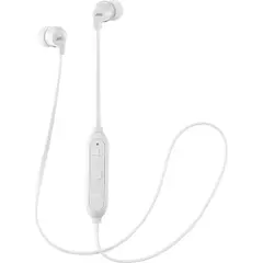 JVC HA-FX21BT - Ørepropper med mikrofon - i øret - Bluetooth - trådløs - hvit-1