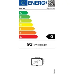 Philips 50BDL4510D - 50 Diagonalklasse D-Line LED-bakgrunnsbelyst LCD-skjerm - intelligent skilting - 4K UHD (2160p) 3840 x 2160-2
