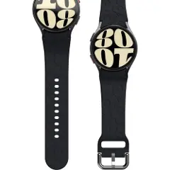 Samsung Anymode Galaxy Watch7 Unikko Embossed Band Black-4