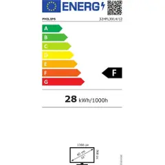 Philips 32HFL3014 - 32 Diagonalklasse LED-bakgrunnsbelyst LCD TV - helsepleie / sykehus - 720p 1366 x 768 - direktebelyst LED - svart-3