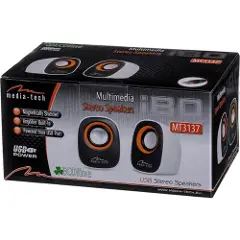 Mediatech IBO MT3137W - Høyttalere - for PC - 6 watt (Total) - hvit-3