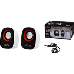 Mediatech IBO MT3137W - Høyttalere - for PC - 6 watt (Total) - hvit-2