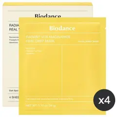 BIODANCE Radiant Vita Niacinamide Real Deep Mask 4 pcs-4
