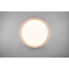 TRIO Skandinavisk taklampe beige 60 cm inkl. LED - Monte-5