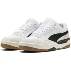 Puma Rebound Retro Sneakers Unisex, Shoes, White/Black/Feather Gray, 40.5-5