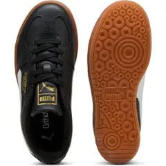 Puma Palermo Elevata Leather Sneakers Women, Shoes, Black/Gum, 36-2