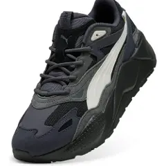 Puma RS-X Efekt PRM Sneakers, Shoes, Black/Galactic Gray, 38-2