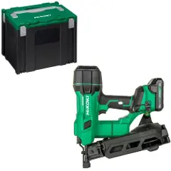 HiKOKI NV1845DAW6Z Batteri-sømpistol uden batteri, Kuffert, inkl. beskyttelsesbriller-3