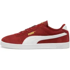 Puma Club II Sneakers Unisex, Shoes, Intense Red/White/Gold, 40-1