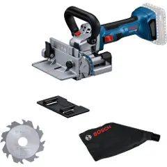Bosch Trådløs flat dybelkutter GFF 18V-22 Professional Solo, 18 volt (blå/svart, uten batteri og lader) - SOLO-3