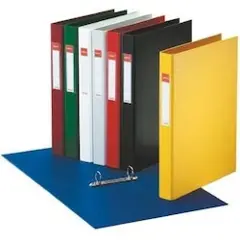 Esselte - Ringperm - bokryggbredde: 42 mm - for A4 - kapasitet: 190 ark - rød-2