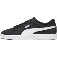 Puma Smash 3.0 Buck Sneakers, Shoes, Black/White, 42.5-1