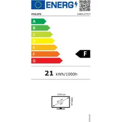 Philips 3000 Series 24bdl3751t/00 23.8´´ Skjerm-2