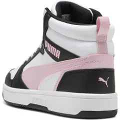Puma Rebound Sneakers, Shoes, White/Rose Mauve/Black, 36-3