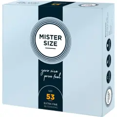 Mister Size Glatte Ekstra Tynne Kondomer I Størrelse 53 36 Enheter-4