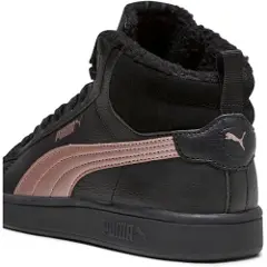Puma Smash 3.0 Mid WTR Sneakers, Shoes, Black/Rose Gold, 40-3