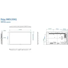 Philips 50bdl3550q 50´´ 4k Lcd Skjerm-4