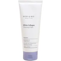 MARY & MAY White Collagen cleansing foam 155g-1