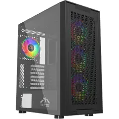 Dutzo C731 Mesh TG ARGB - Kabinett - Miditower - Svart-1