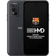 HMD XR21 - 5G smarttelefon - dobbelt-SIM - RAM 6 GB / Internminne 128 GB - 6.49 - 2400 x 1080 piksler (120 Hz) - 2x bakkameraer 64 MP, 8 MP - front camera 16 MP - midnatts sort-1