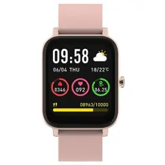 Forever Forevigo 3 Smartklokke – Helsemonitor, IP68, 2 Reimer, Roségull-2