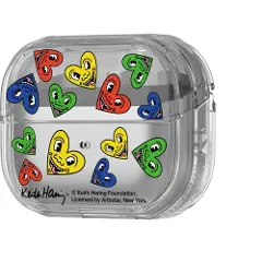 Samsung Keith Haring Heart Clear Cover for Galaxy Buds3 Pro-2