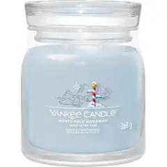 Yankee candle North Pole Hideaway, Rund, Lyseblå, 50 timer, 1 stykker-1