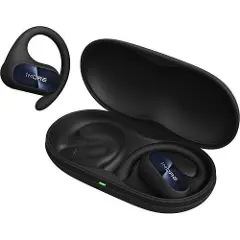24hShop 1More Fit SE TWS – Åpne Trådløse Hodetelefoner med Bluetooth 5.3 og IPX5-5