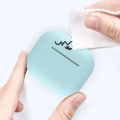 Hurtel Silikonetui for AirPods Pro-lader - Svart-5