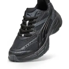 Puma Morphic Base Sneakers, Shoes, Black/Strongray, 36-3