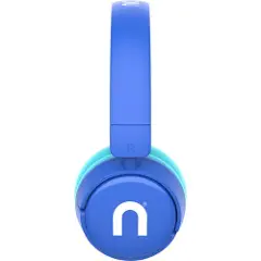 Niceboy Hive Kiddie On-Ear trådløse hodetelefoner for barn med støybegrenser - Blå-2