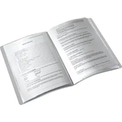 Leitz Style - Displaybok - 20 rom - for A4 - kapasitet: 40 ark - titanblå-2