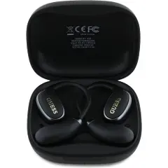 GUESS Satin Classic trådløse hodetelefoner med åpne ører - svart-3