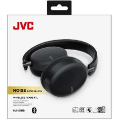 JVC HA-S91N, Trådløs, 10 - 22000 Hz, Samtaler/musikk, 198 g, Hodetelefoner, Sort-5
