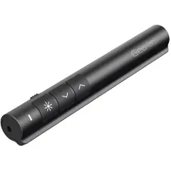 ESTUFF Wireless Presenter - Presentasjonsfjernstyring - 3 knapper - svart-1