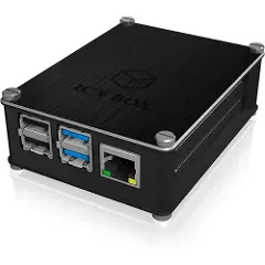 Icy Box beskyttelsesveske IcyBox beskyttelsesveske for Raspberry Pi 4 ekstern detaljhandel-3