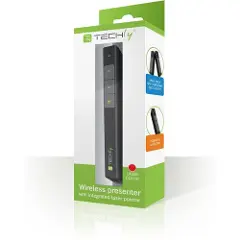 Techly - Presentasjonsfjernstyring - RF - svart-2