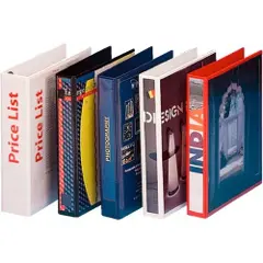 Esselte Innstikkperm A4 4DR/60mm m/2 lommer Hvit-2