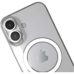 Nudient iPhone 16 Thin Deksel - kompatibel med MagSafe - Gjennomsiktig-4