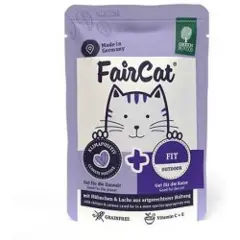 Green Petfood FairCat Våtfôrposer - 16 x 85 g Fit-3