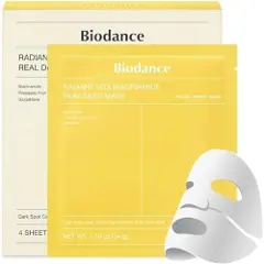 BIODANCE Radiant Vita Niacinamide Real Deep Mask 4 pcs-2
