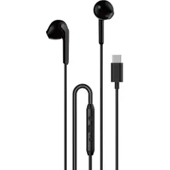 Dudao Hodetelefoner med USB-C-kontakt 1,2 m - Svart-1