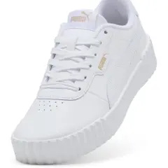 Puma Carina 3.0 Sneakers Women, Shoes, White/Gold, 37.5-3