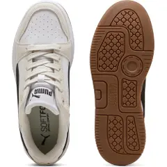 Puma Rebound Femme Low Sneakers Women, Shoes, White/Black/Frosted Ivory, 40.5-2