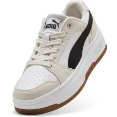 Puma Rebound Femme Low Sneakers Women, Shoes, White/Black/Frosted Ivory, 40.5-3
