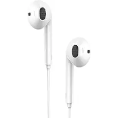 Dudao X3C kablede USB-C-hodetelefoner med innvendige ører - hvit-4