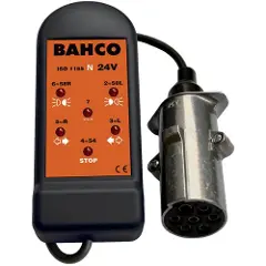 Bahco 7-polet Tilhengerkontakt-tester Egnet For 24n-kontakter 24v-1