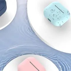 Hurtel Silikonetui for AirPods Pro-lader - Svart-2