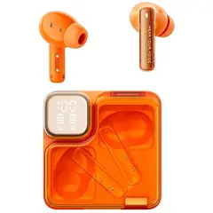 QCY TWS MeloBuds Neo T31-hodetelefoner (oransje)-4