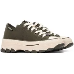 Refresh for woman. 17307903-KAKI Trainers 173079 green (38), 3 to 5 cm, Laces, Casual-3